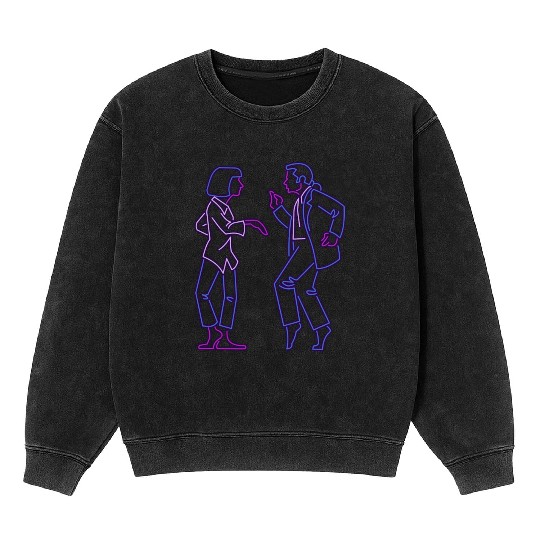 Pulp Fiction - Dance Mineral Wash Sweatshirts