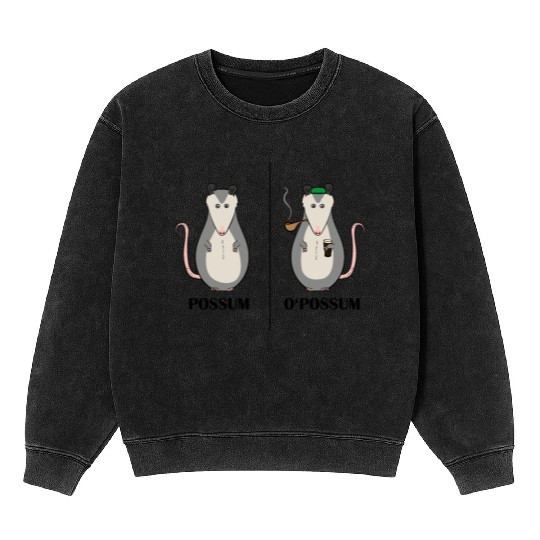 Opossum Mineral Wash Sweatshirts