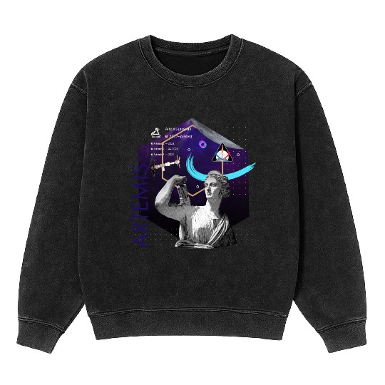NASA Artemis program (2017–present) Mineral Wash Sweatshirts