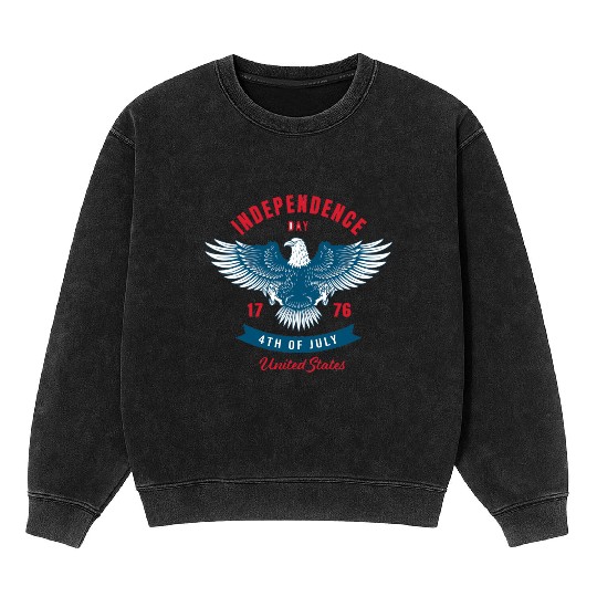 independence Day Mineral Wash Sweatshirts