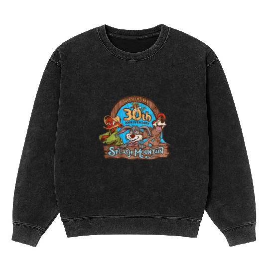splash mountain Mineral Wash Sweatshirts