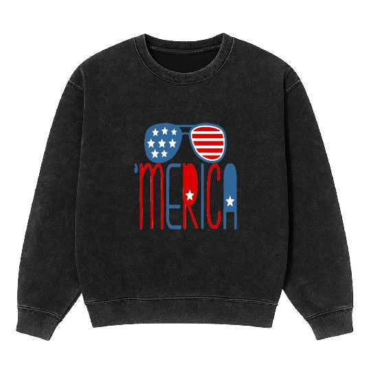 merica Mineral Wash Sweatshirts