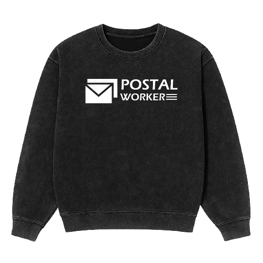 Postal worker Mineral Wash Sweatshirts