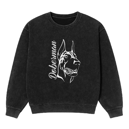Doberman Mineral Wash Sweatshirts