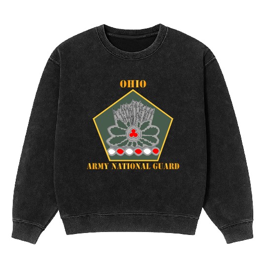 Army Ohio Army National Guard DUI Mineral Wash Sweatshirts
