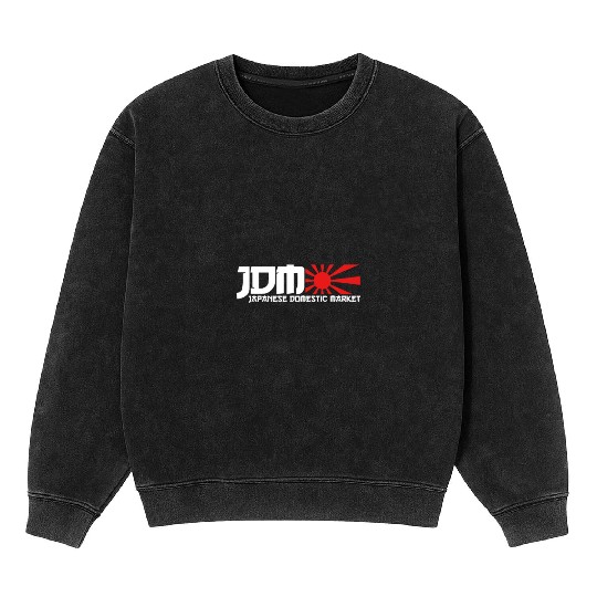 Drift & Tuning Fan Jdm Automotive Apparel Car Meet Mineral Wash Sweatshirts