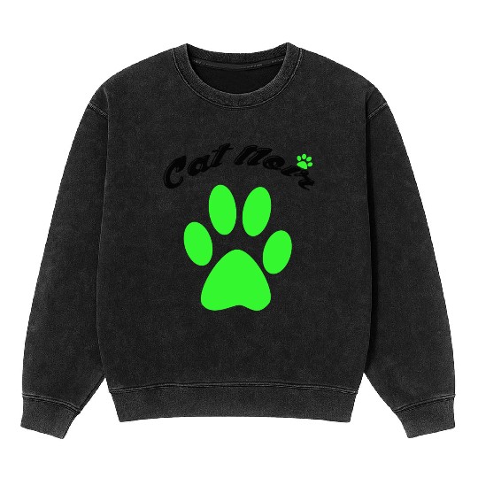 Cat Noir Of Miracle Ladybug Mineral Wash Sweatshirts