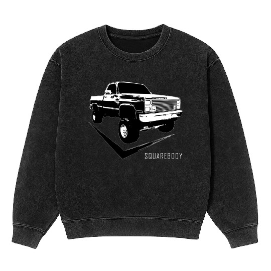 Squarebody Classic Square Body Truck Mineral Wash Sweatshirts