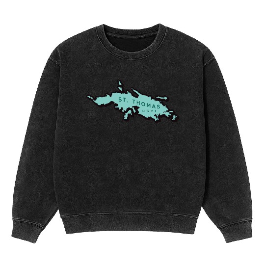 st thomas usvi Mineral Wash Sweatshirts