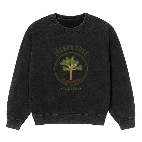 Joshua Tree National Park Mineral Wash Sweatshirts California Trees
