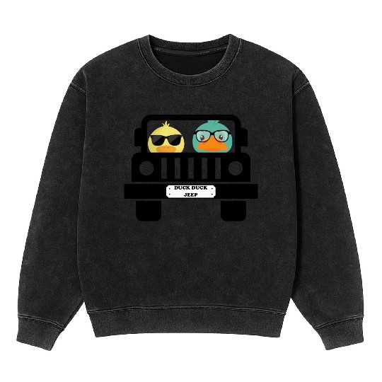Duck Duck Jeep Mineral Wash Sweatshirts