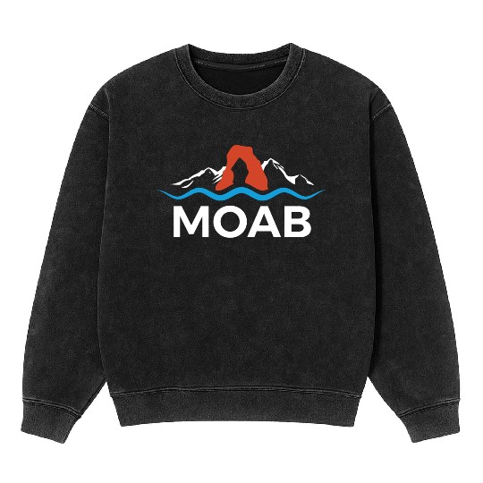 Moab Moab Utah Arches National Park Mineral Wash Sweatshirts