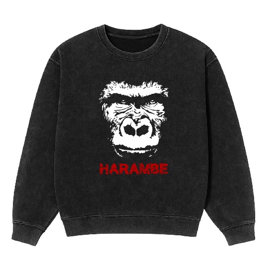 Harambe Mineral Wash Sweatshirts