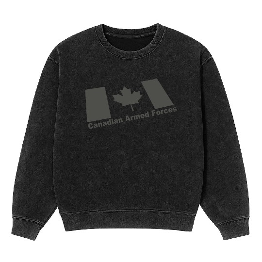 Canadian Armed Forces Army Military Mineral Wash Sweatshirts