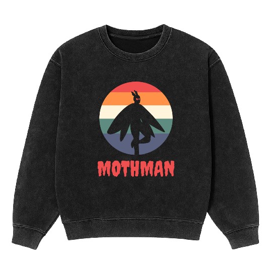 Mothman Mineral Wash Sweatshirts