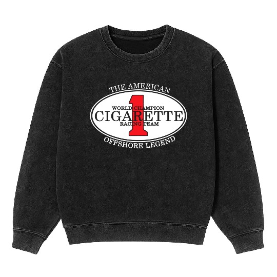 The American World Champion Cigarette Racing Team Mineral Wash Sweatshirts