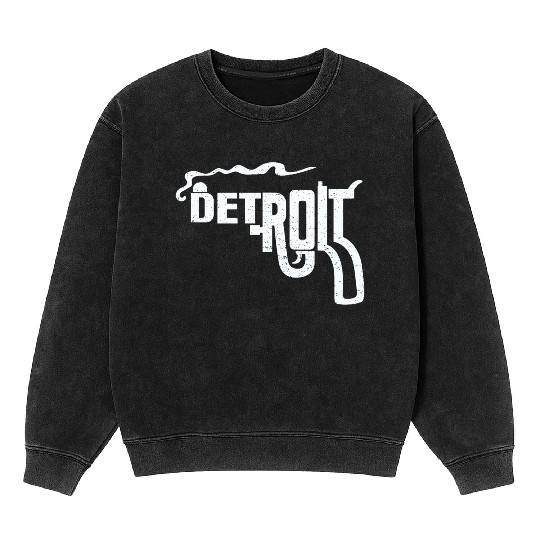 Macs Detroit Smoking Gun Mineral Wash Sweatshirts