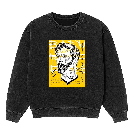 Messi Mineral Wash Sweatshirts