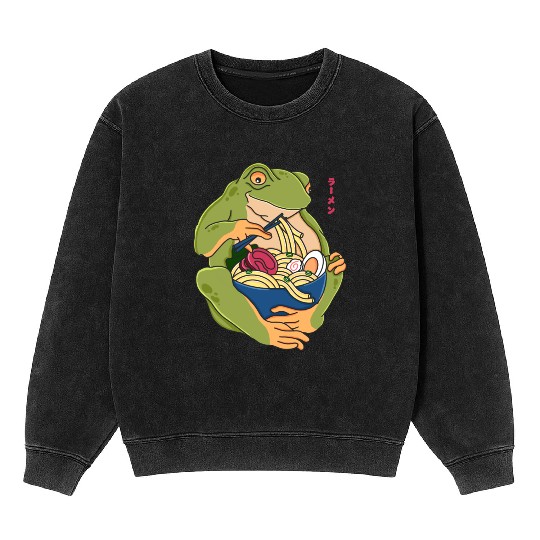 Toad Japanese Ramen Mineral Wash Sweatshirts