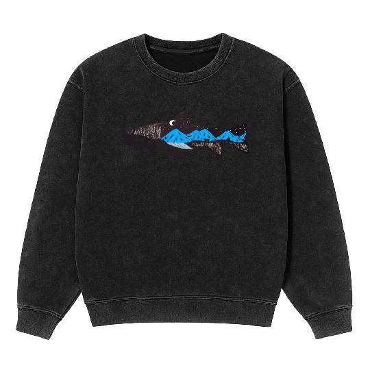 Mountain Trout Mineral Wash Sweatshirts