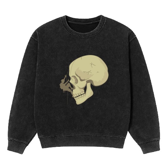 Skull Bouldering Mineral Wash Sweatshirts