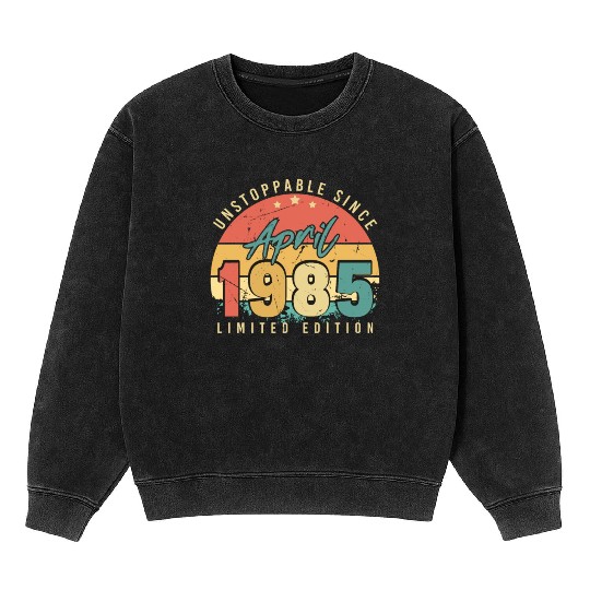 April 1985 Limited Mineral Wash Sweatshirts