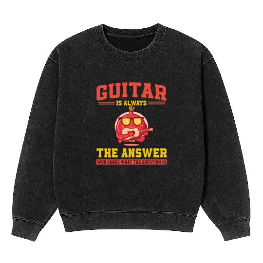 Onion Guitar Mineral Wash Sweatshirts
