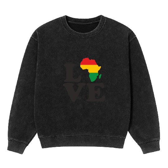 Juneteenth Day 1865, Freedom Day America African Mineral Wash Sweatshirts