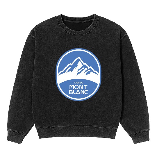 Tour du Mont Blanc Mineral Wash Sweatshirts