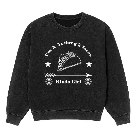 Archery & Tacos Archer Mineral Wash Sweatshirts