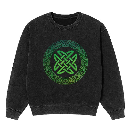 Celtic Knot Mineral Wash Sweatshirts
