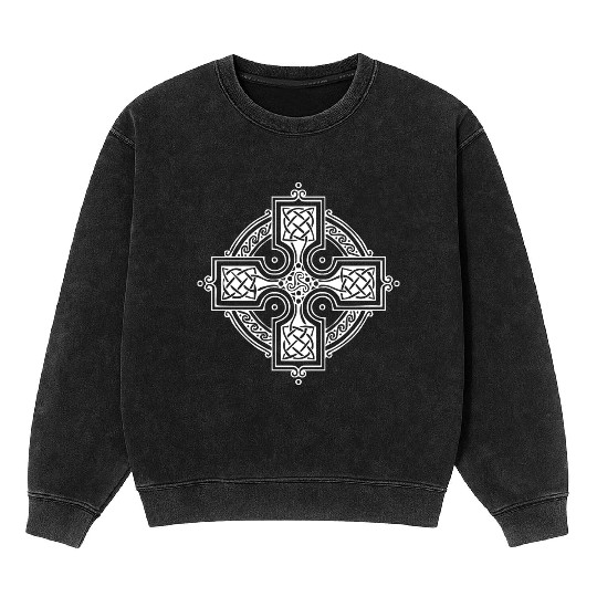 Celtic Knot Mineral Wash Sweatshirts