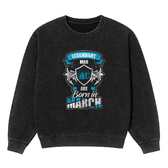 Month Of Birth Age Congratulations Surprise Mineral Wash Sweatshirts