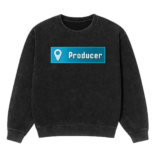 Best Selling Music Producer Design Mineral Wash Sweatshirts