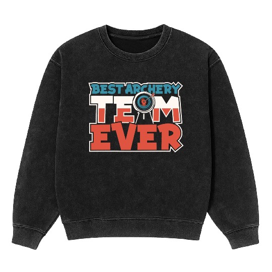 Archery Archer Bowman Mineral Wash Sweatshirts