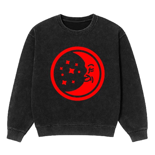 Happy Moon Mineral Wash Sweatshirts