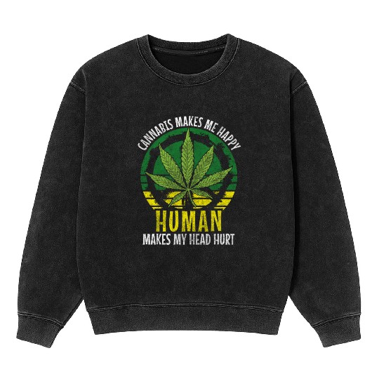 Hemp Hash Mineral Wash Sweatshirts