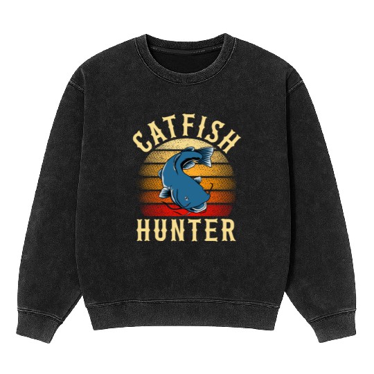 Catfish Hunter Mineral Wash Sweatshirts