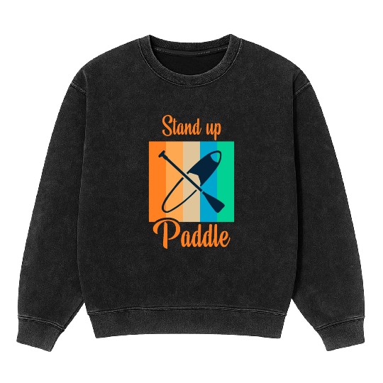standup paddle Mineral Wash Sweatshirts