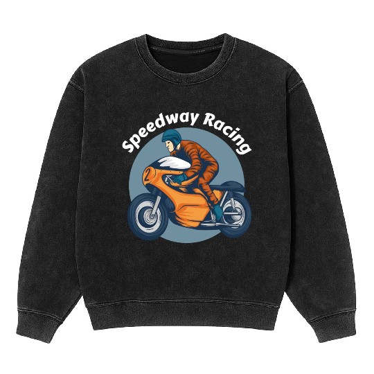 Speedway Racing Mineral Wash Sweatshirts