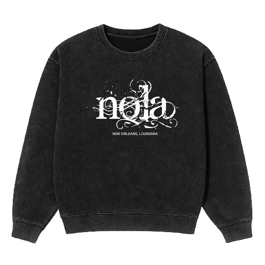 NOLA New Orleans Mineral Wash Sweatshirts