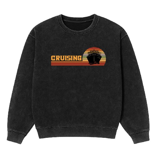 Cruise Gift Cruising Mineral Wash Sweatshirts