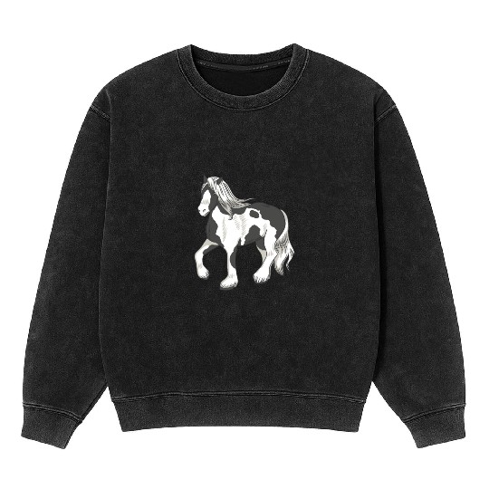 Irish Tinker Horse Mineral Wash Sweatshirts
