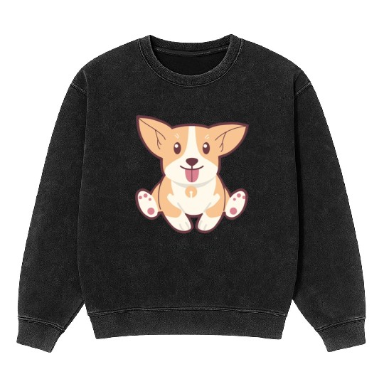 Corgi Mineral Wash Sweatshirts