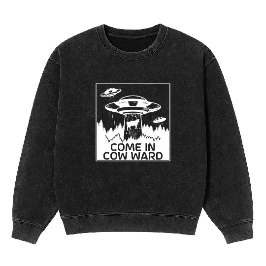 Alien Mineral Wash Sweatshirts Ufo Extraterrestrial Children Mars