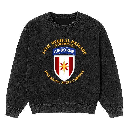 Army 44th Medical Bde Airborne FBNC Mineral Wash Sweatshirts