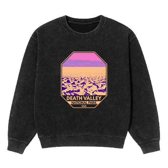 Death Valley National Park Devil’s Golf Course Mineral Wash Sweatshirts