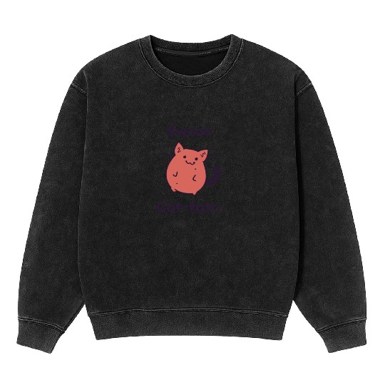 sweet cat potato Mineral Wash Sweatshirts