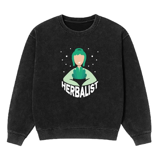 Herbalist Gardening Herbs Herb Herbalism Mineral Wash Sweatshirts