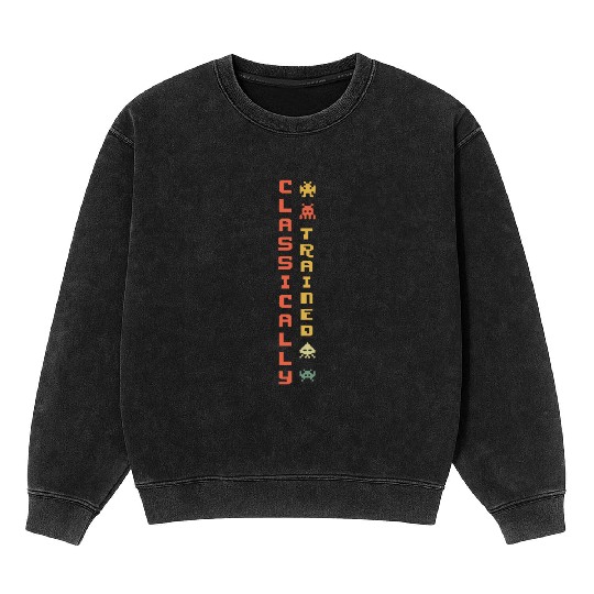 Play Video Game Lover Classic Arcade Gamer Gaming Mineral Wash Sweatshirts